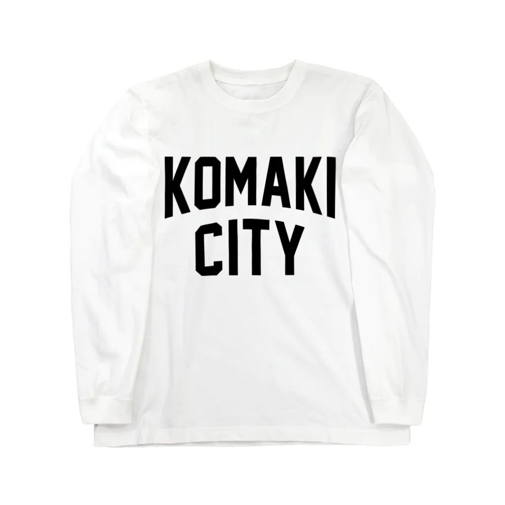 JIMOTOE Wear Local Japanの小牧市 KOMAKI CITY Long Sleeve T-Shirt