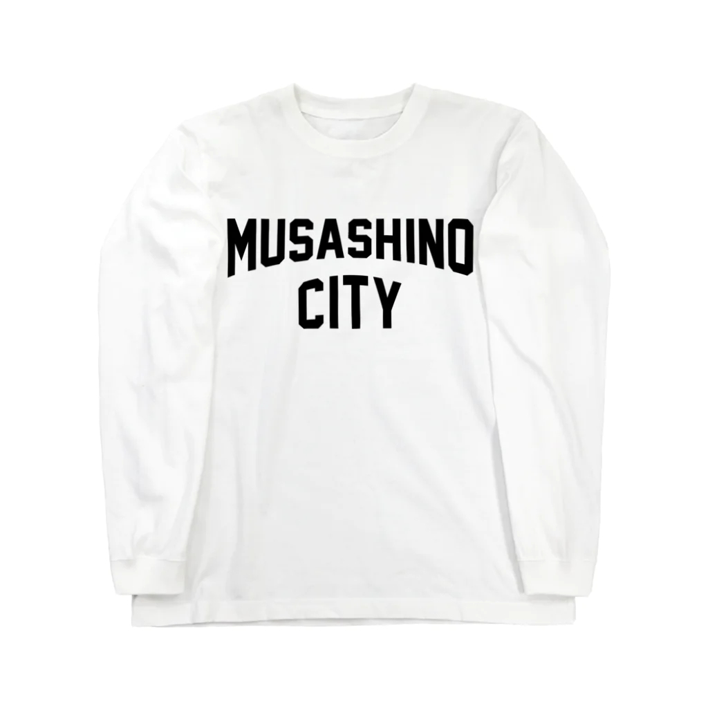 JIMOTO Wear Local Japanの武蔵野市 MUSASHINO CITY ロングスリーブTシャツ