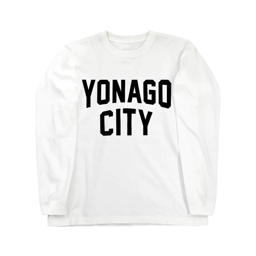 JIMOTO Wear Local Japanの米子市 YONAGO CITY Long Sleeve T-Shirt