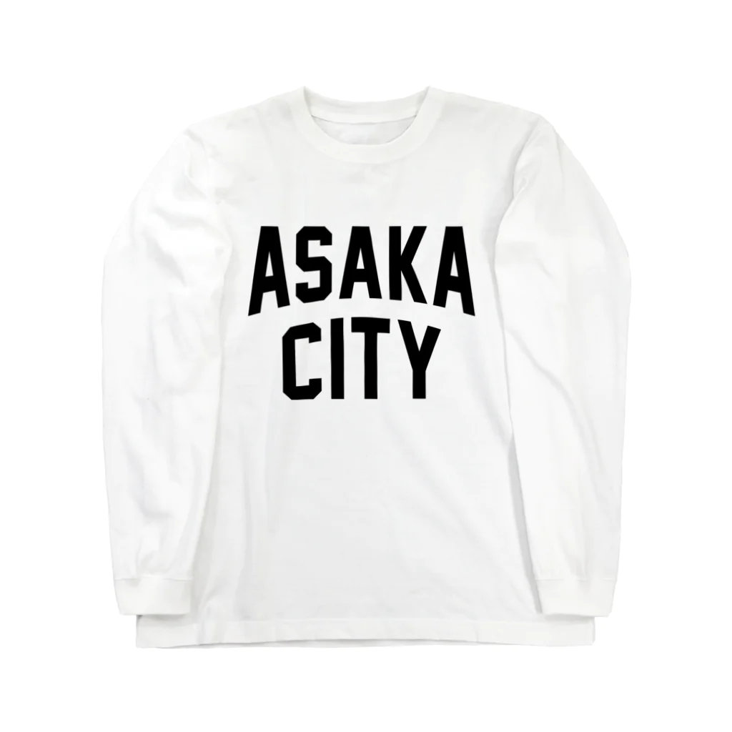 JIMOTO Wear Local Japanの朝霞市 ASAKA CITY ロングスリーブTシャツ