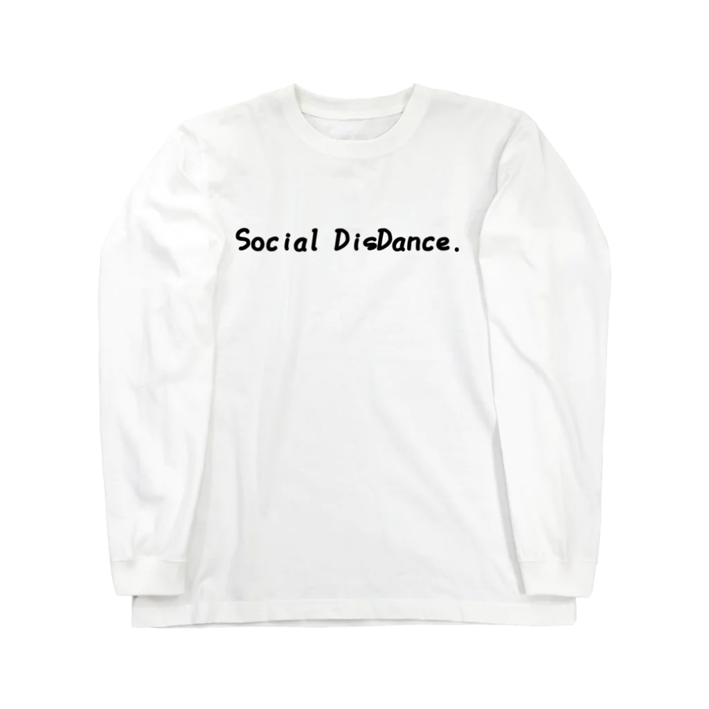 コロナらない商店のSocial DisDance♪ Long Sleeve T-Shirt