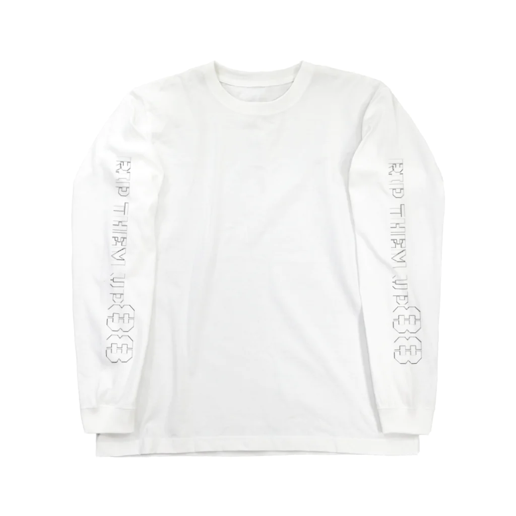 NO　FACEのripemup 縦バージョン Long Sleeve T-Shirt