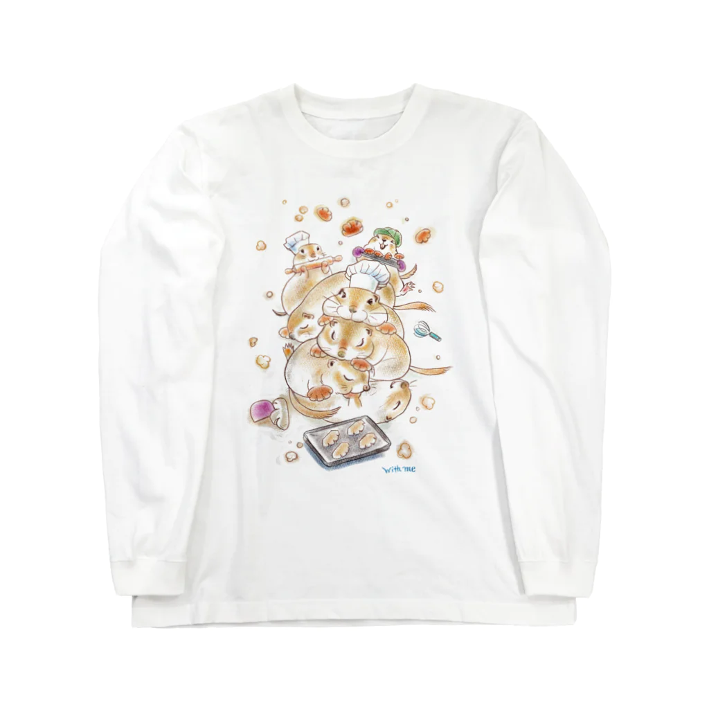 ごまーみんのジリスのクリームパン工場 Long Sleeve T-Shirt