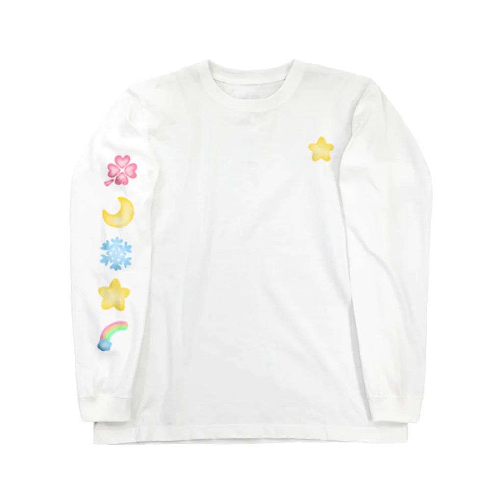 ようこそ『MAYOHOUSE』への《星》花月雪星宙 Long Sleeve T-Shirt