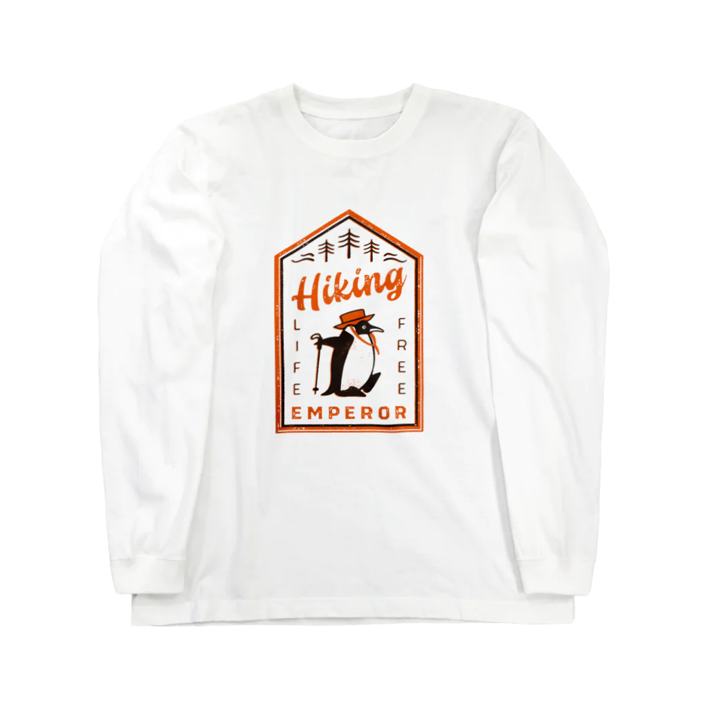 U.S.A.T.のハイキングコウテイペンギン Long Sleeve T-Shirt