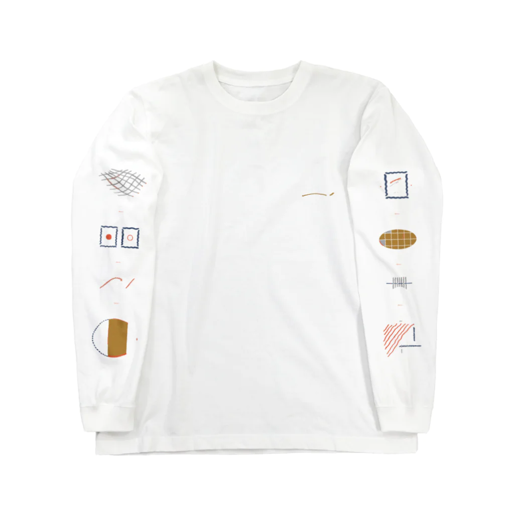 N1のwave line Long Sleeve T-Shirt