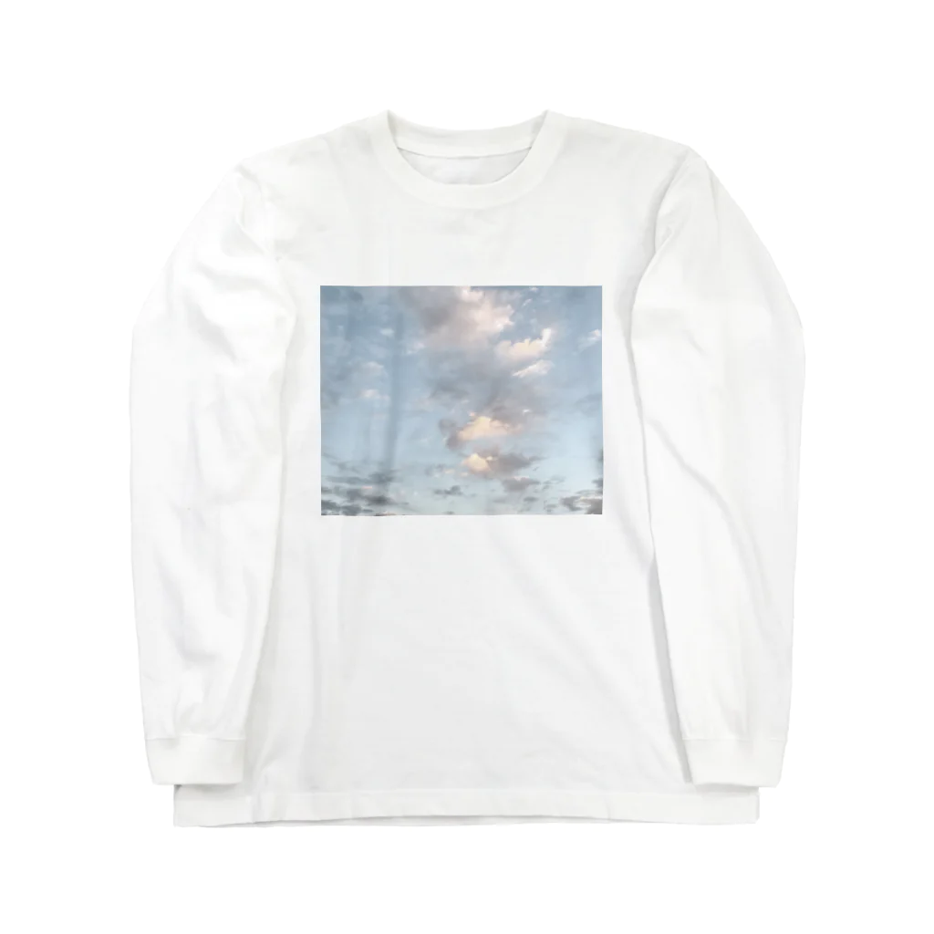 風のもくもくも Long Sleeve T-Shirt