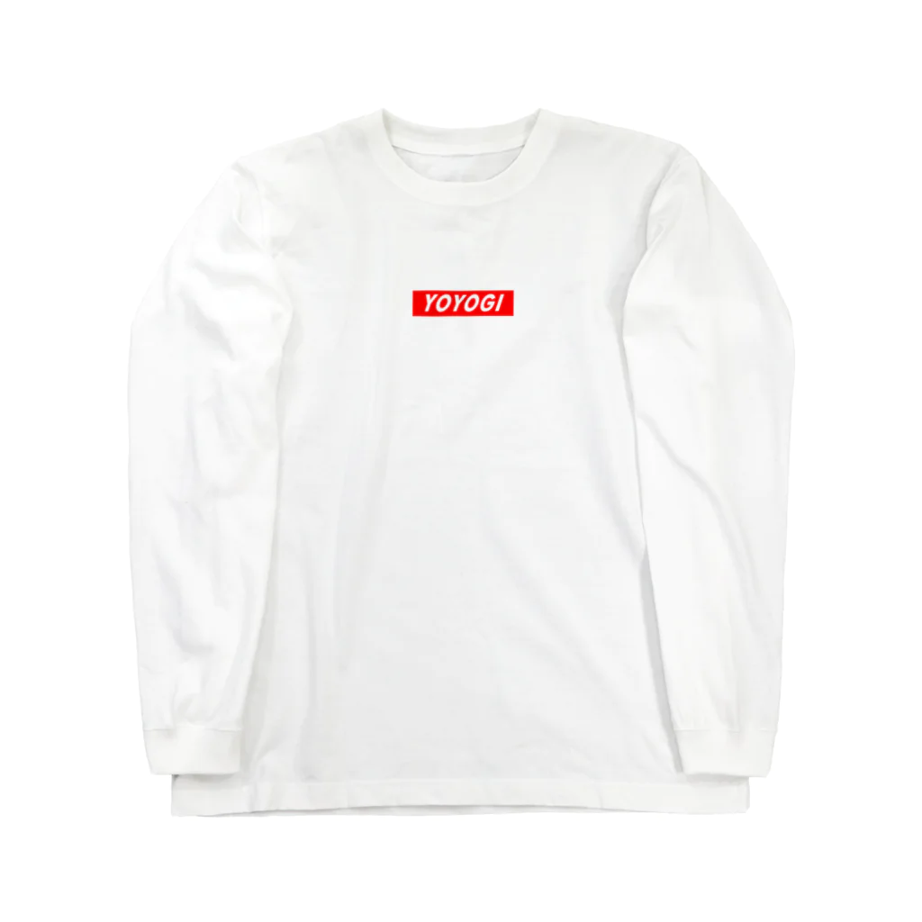 twentyonetwelveのYOYOGI ボックスロゴ Long Sleeve T-Shirt