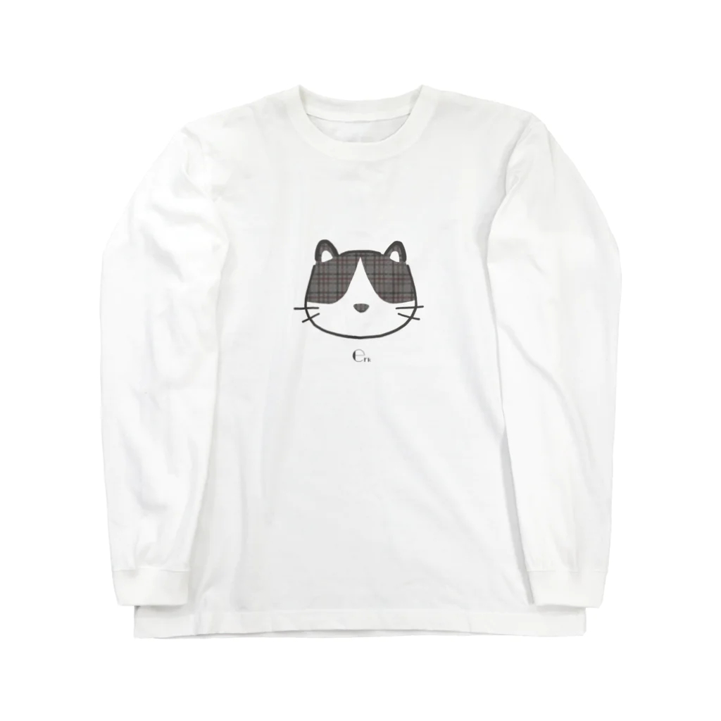 ジーナショップ(たぬき多め)のはちわれねこ Long Sleeve T-Shirt