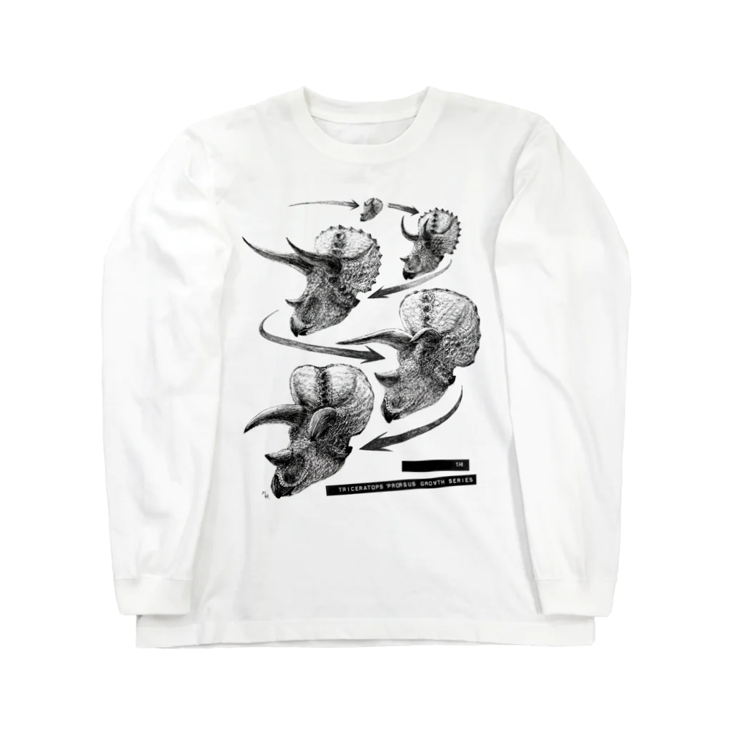 segasworksのTriceratops prorsus growth series Long Sleeve T-Shirt