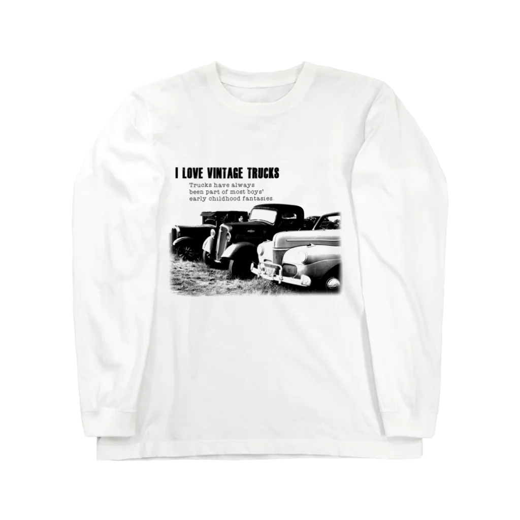 KNS designのレトロトラック Long Sleeve T-Shirt