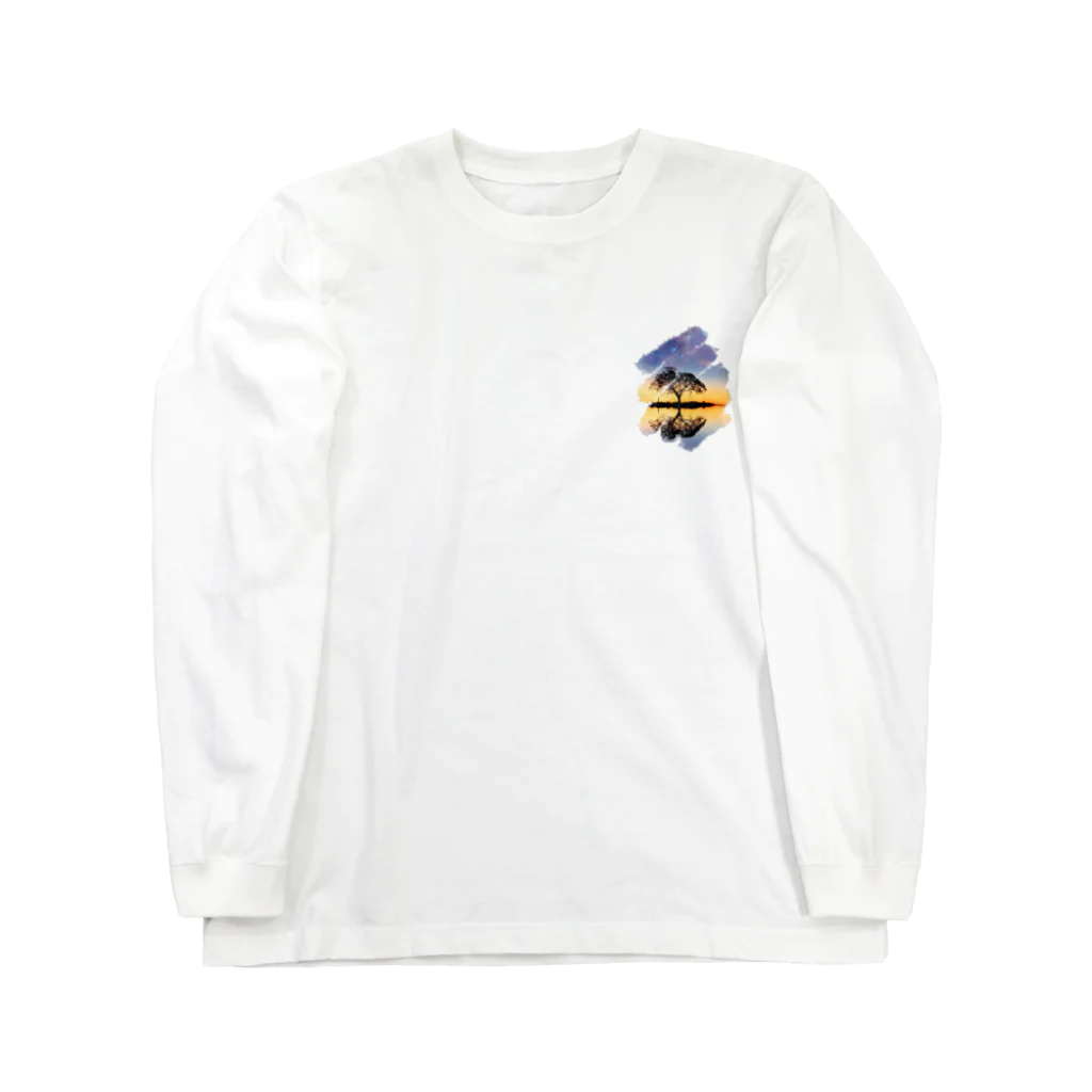 ぷらすあるふぁのえもえも星空 Long Sleeve T-Shirt