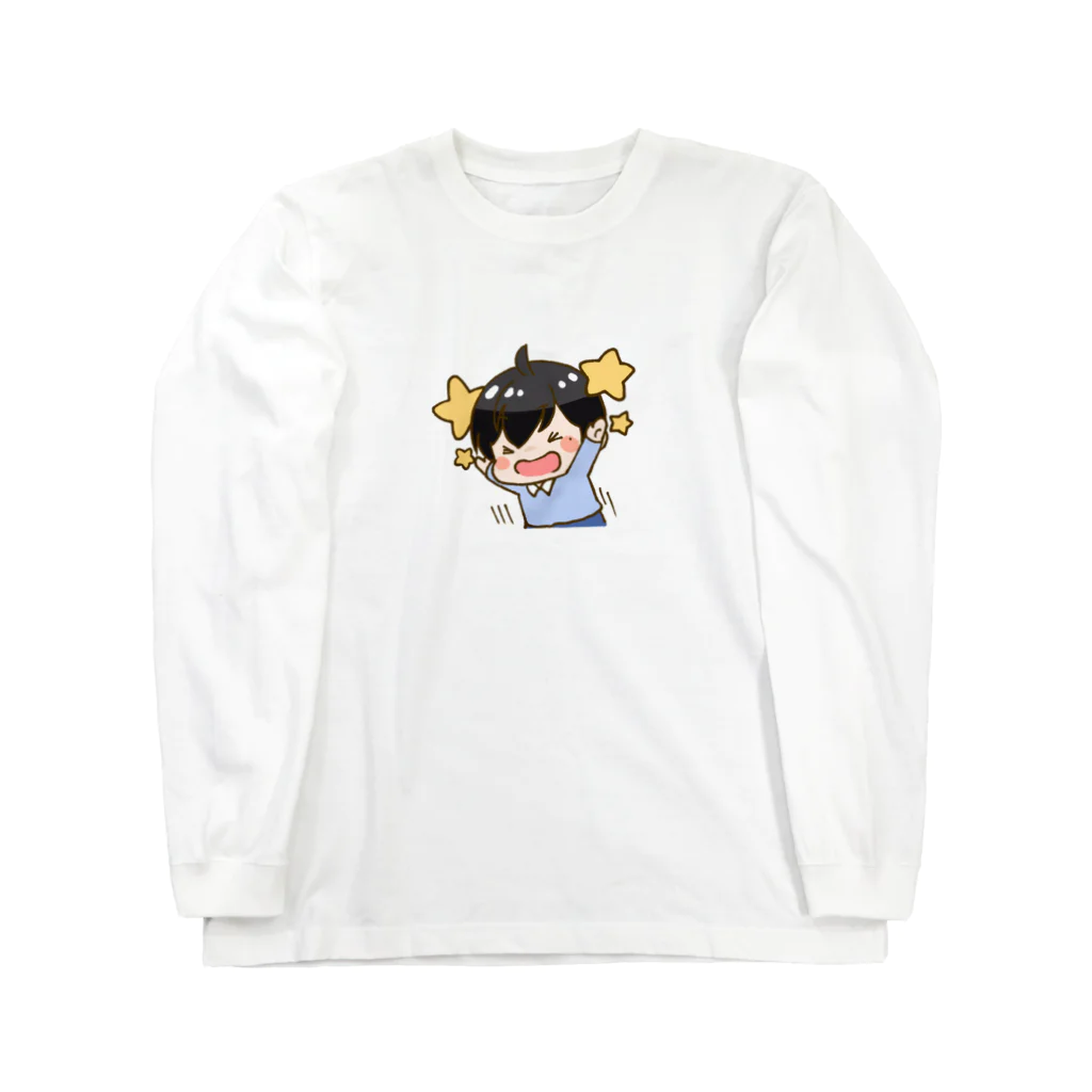 まみよし公式グッズのまみよし わーい Long Sleeve T-Shirt