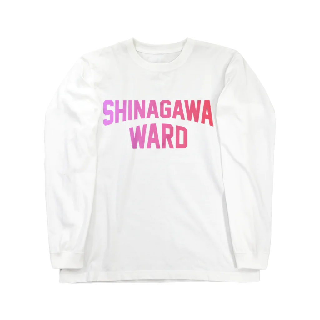 JIMOTOE Wear Local Japanの品川区 SHINAGAWA WARD Long Sleeve T-Shirt