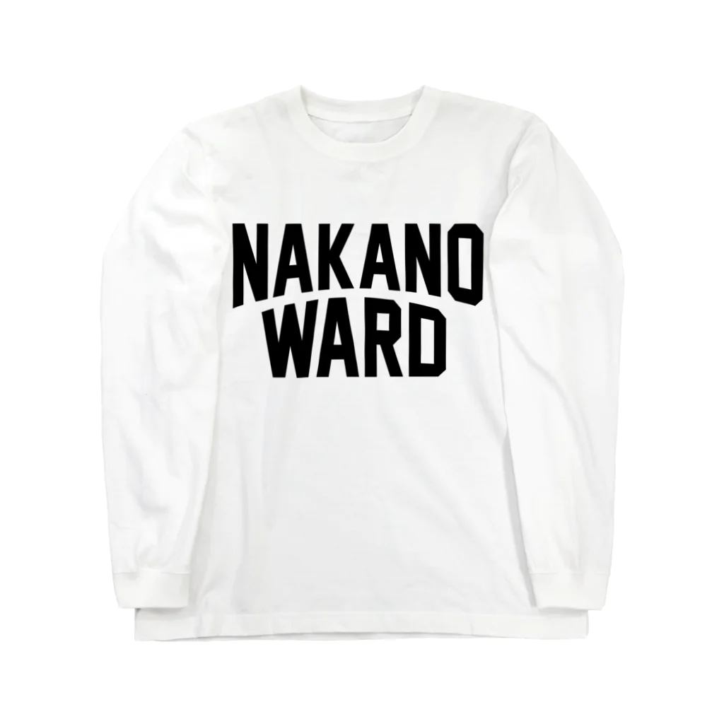 JIMOTOE Wear Local Japanの中野区 NAKANO WARD Long Sleeve T-Shirt