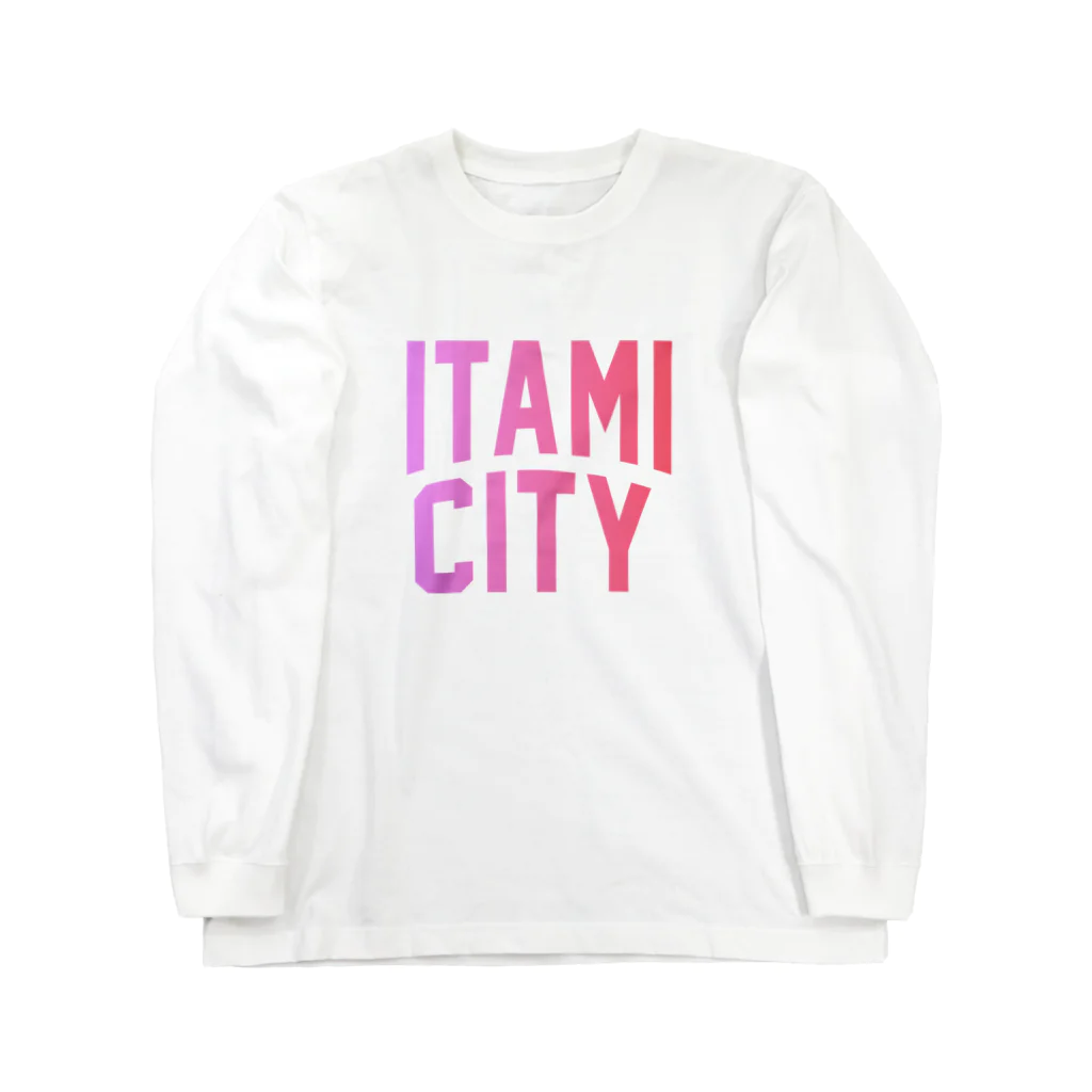 JIMOTOE Wear Local Japanの伊丹市 ITAMI CITY Long Sleeve T-Shirt