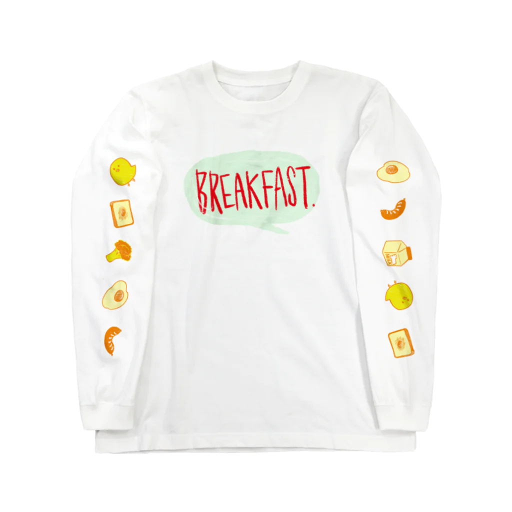 てばさきのbreakfast ロングスリーブTシャツ