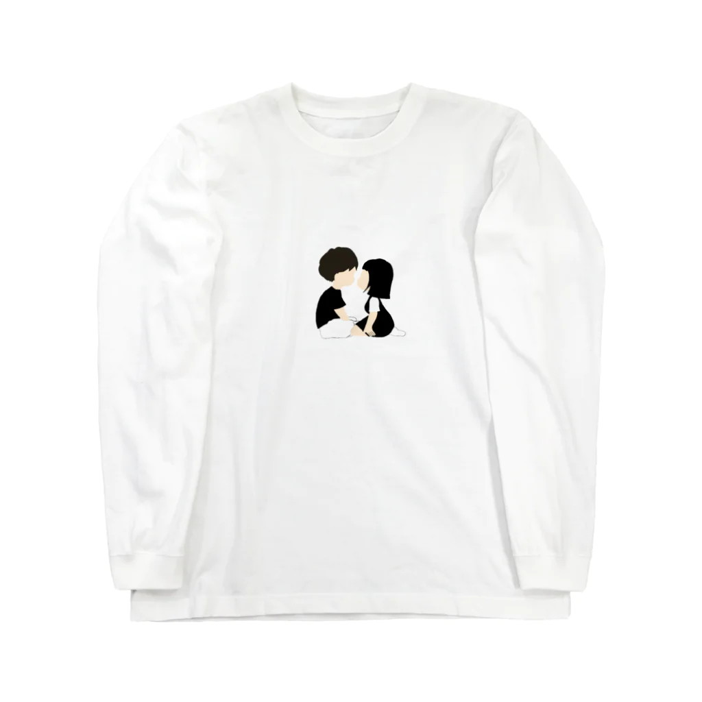 Tekutekuの彼氏 彼女 Long Sleeve T-Shirt