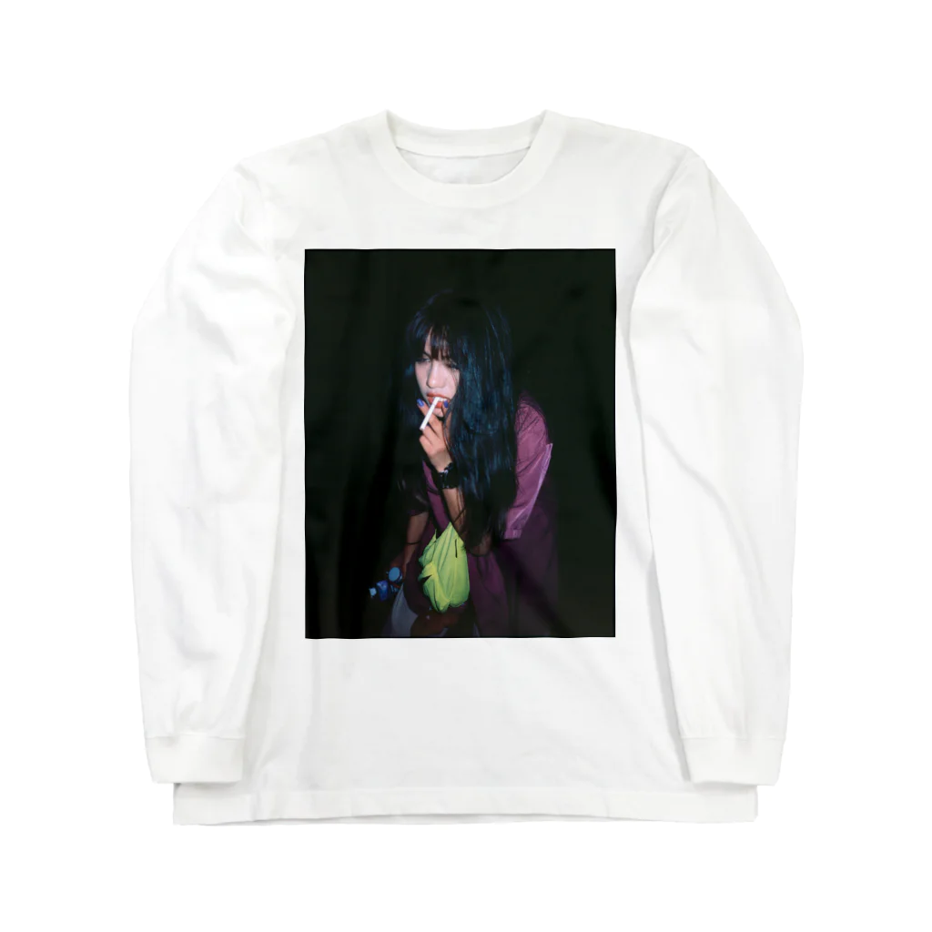 jordanniのlittle shopのタバコの姚 Long Sleeve T-Shirt