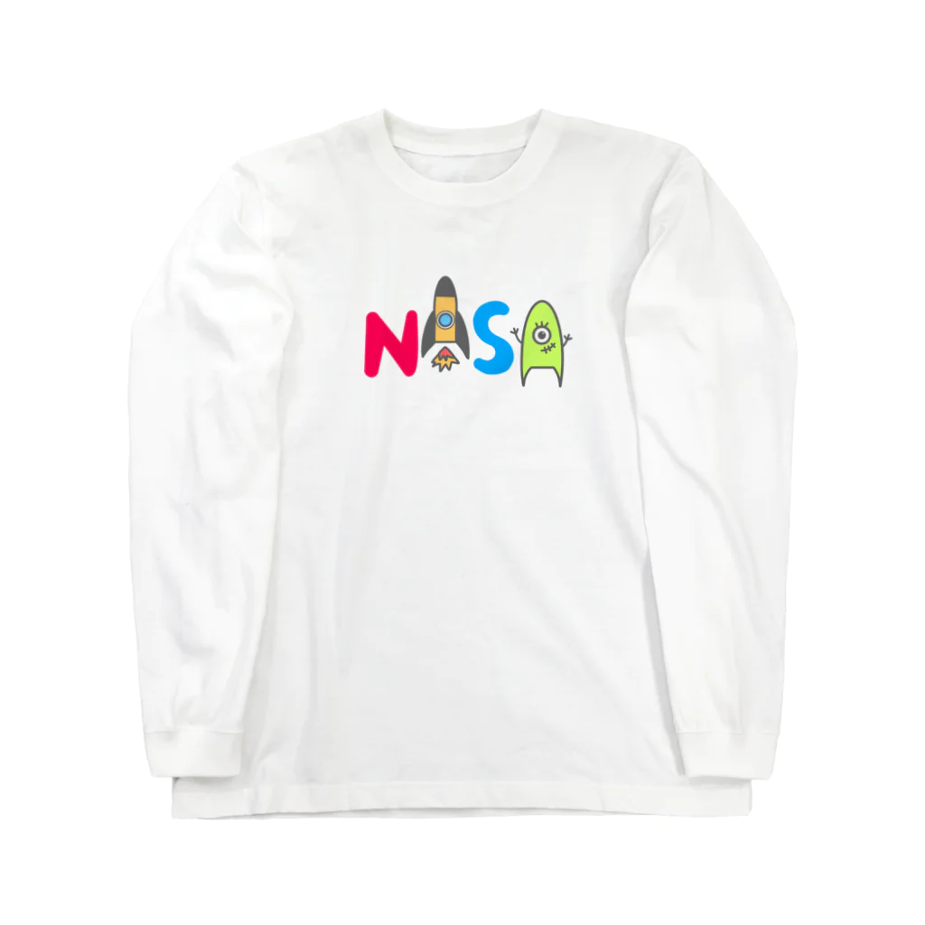 Adulti LasciviのNASAコラボ Long Sleeve T-Shirt