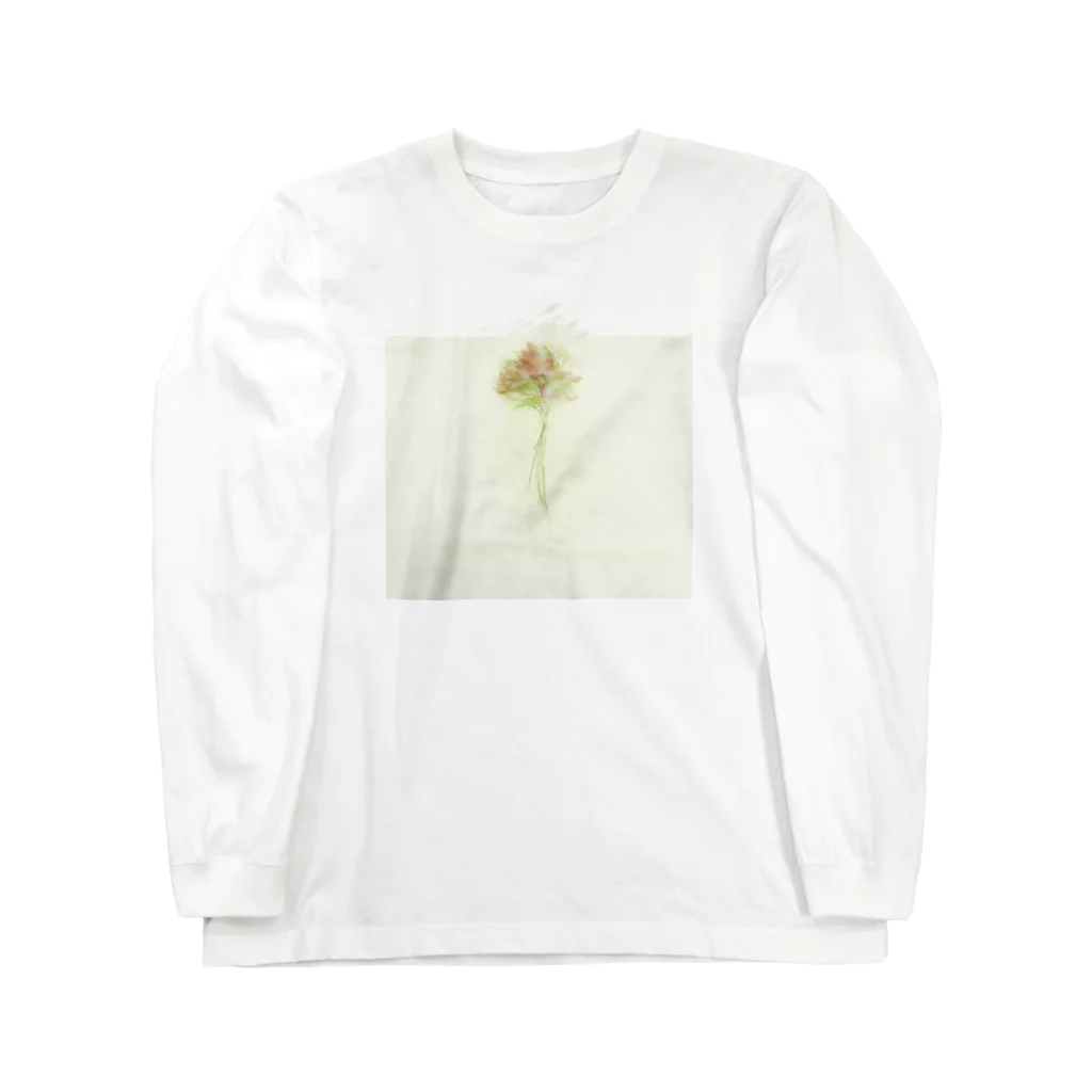 夜のロサンゼルスのCoast Flower ロングスリーブTシャツ