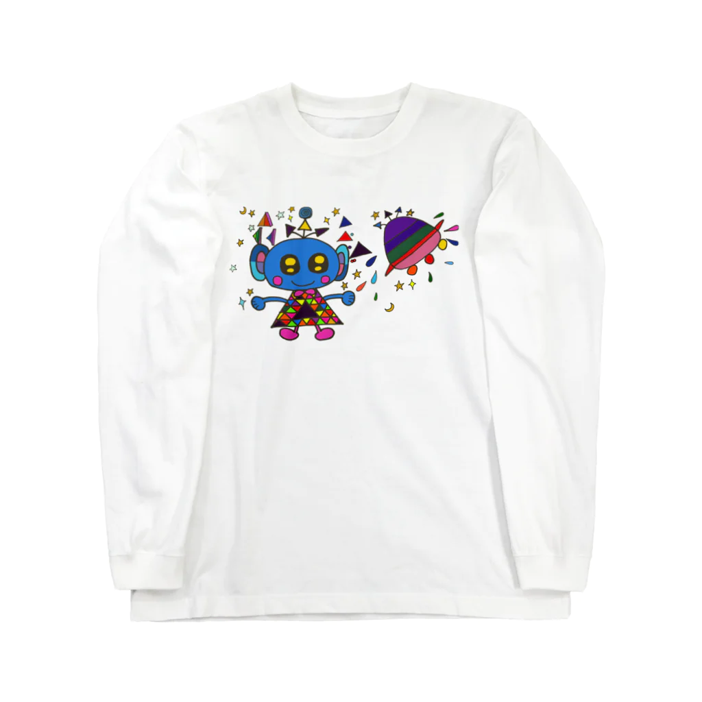 AYUYAのゆるかわ宇宙人5 Long Sleeve T-Shirt