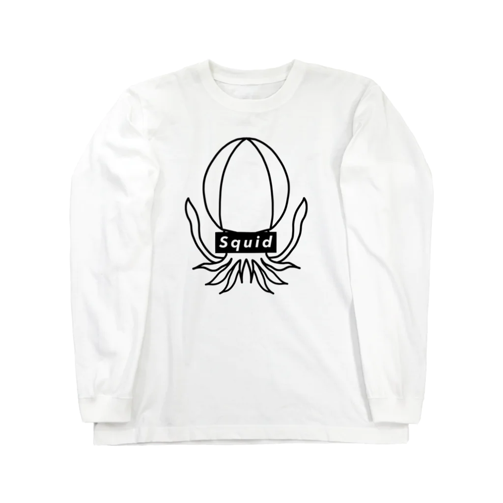 narookのSquid  Long Sleeve T-Shirt