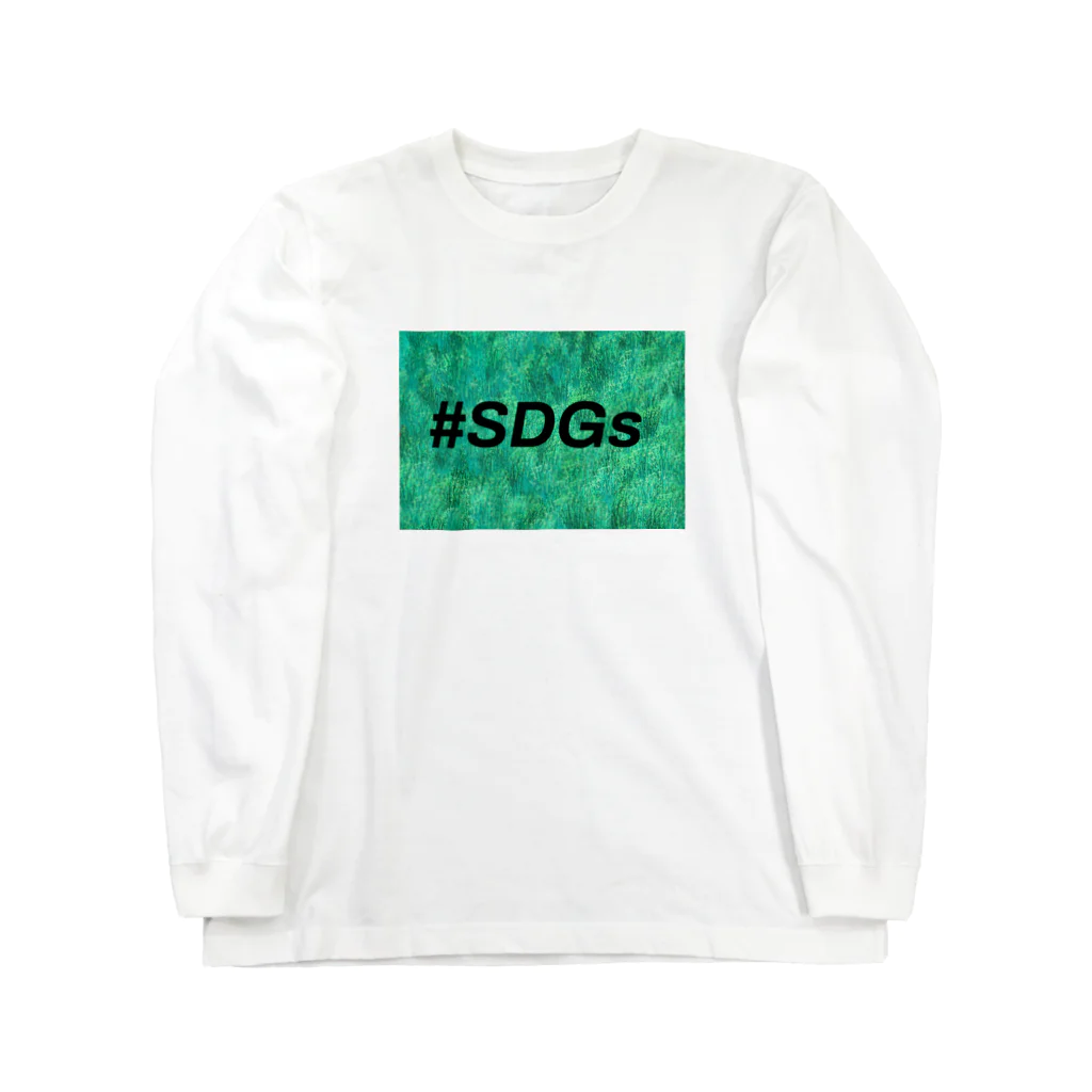 oyosamaの#SDGs スローガン  ロングスリーブTシャツ