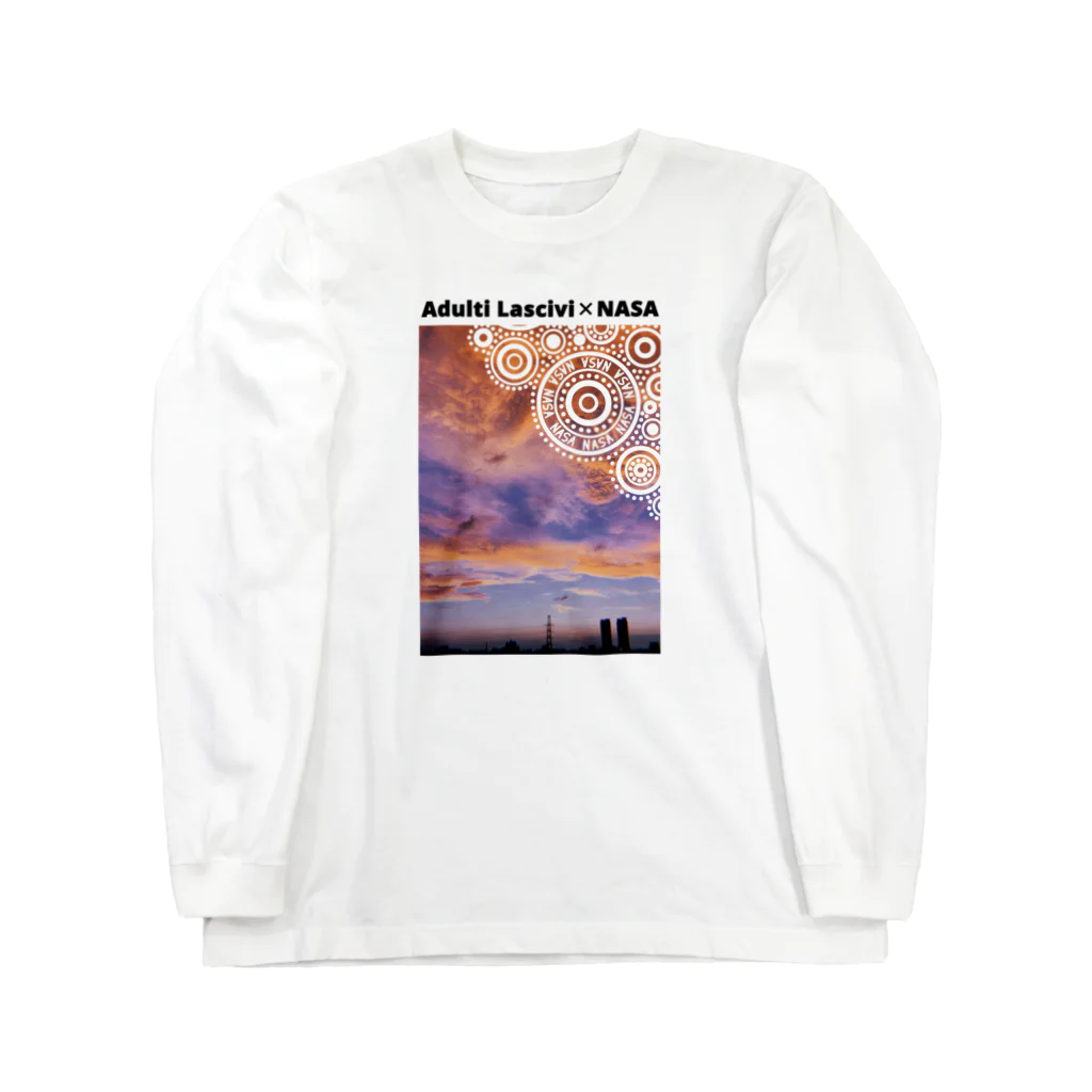 Adulti LasciviのNASAコラボ Long Sleeve T-Shirt