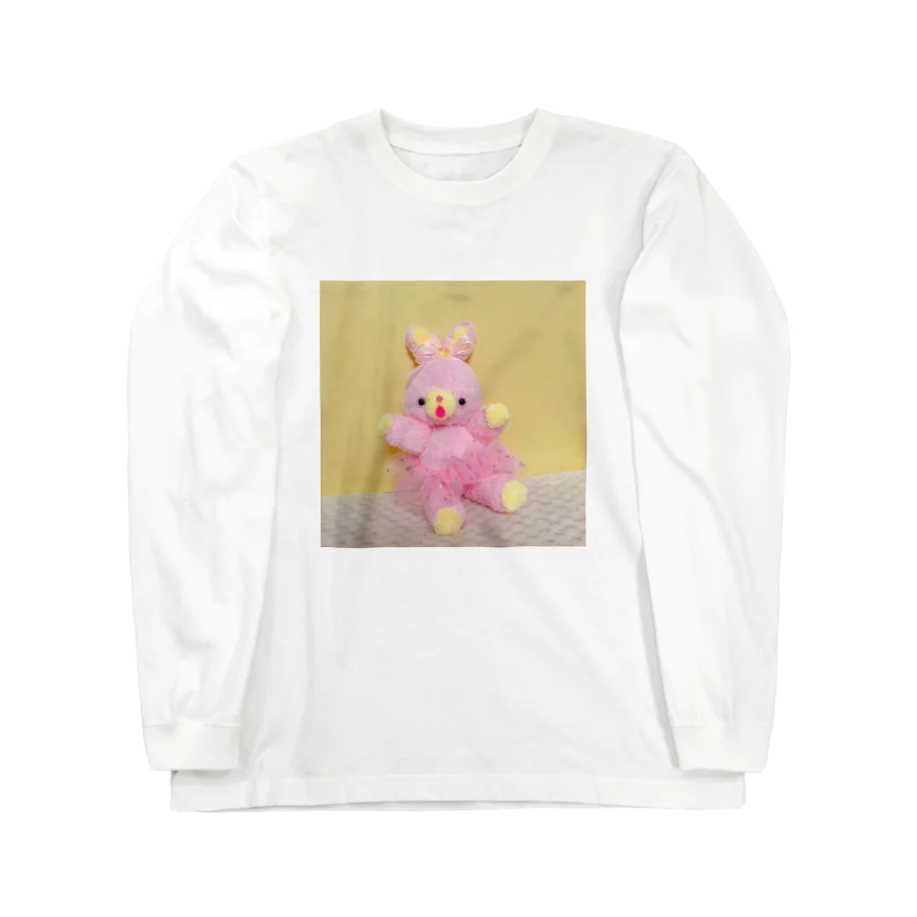 にくもちの赤ちゃん🧸のうさぎのバレリーナの赤ちゃん Long Sleeve T-Shirt