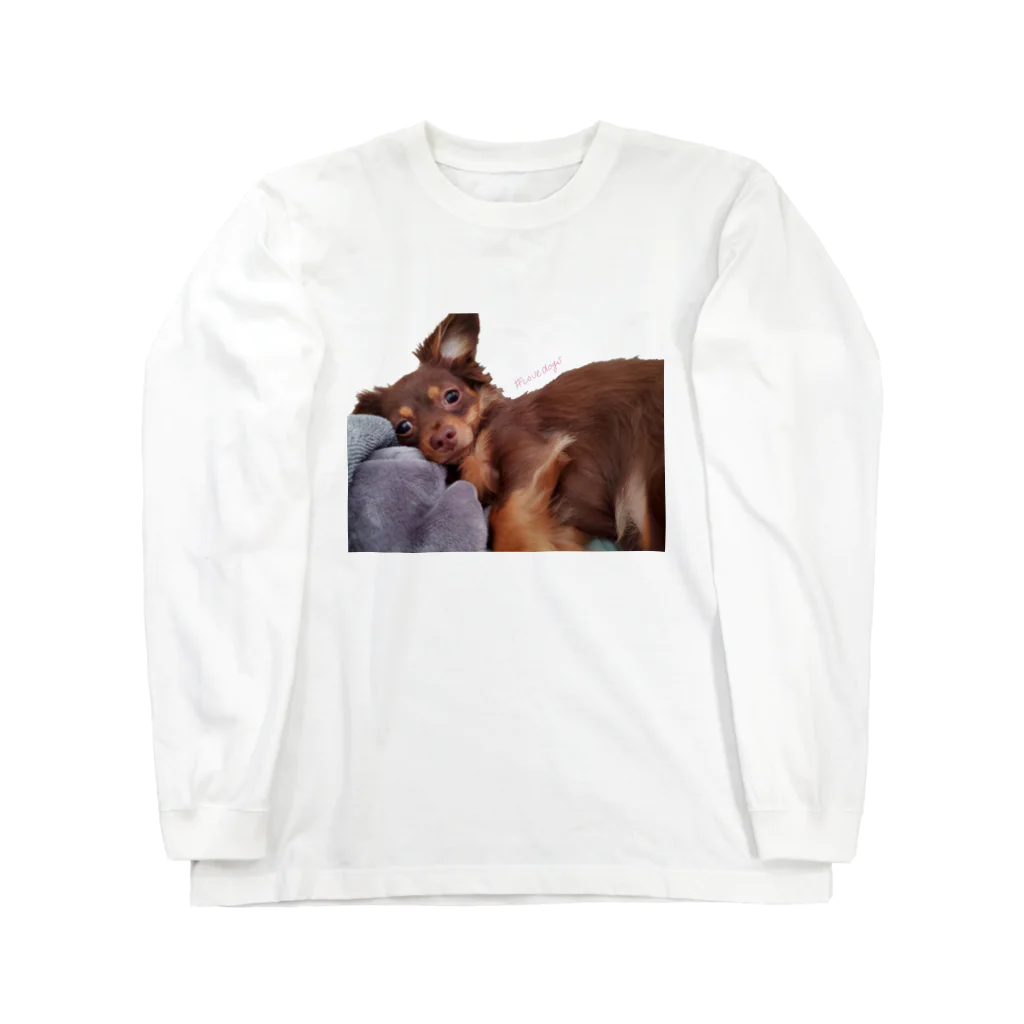 lovedogsの#Lovedogs ロングスリーブTシャツ