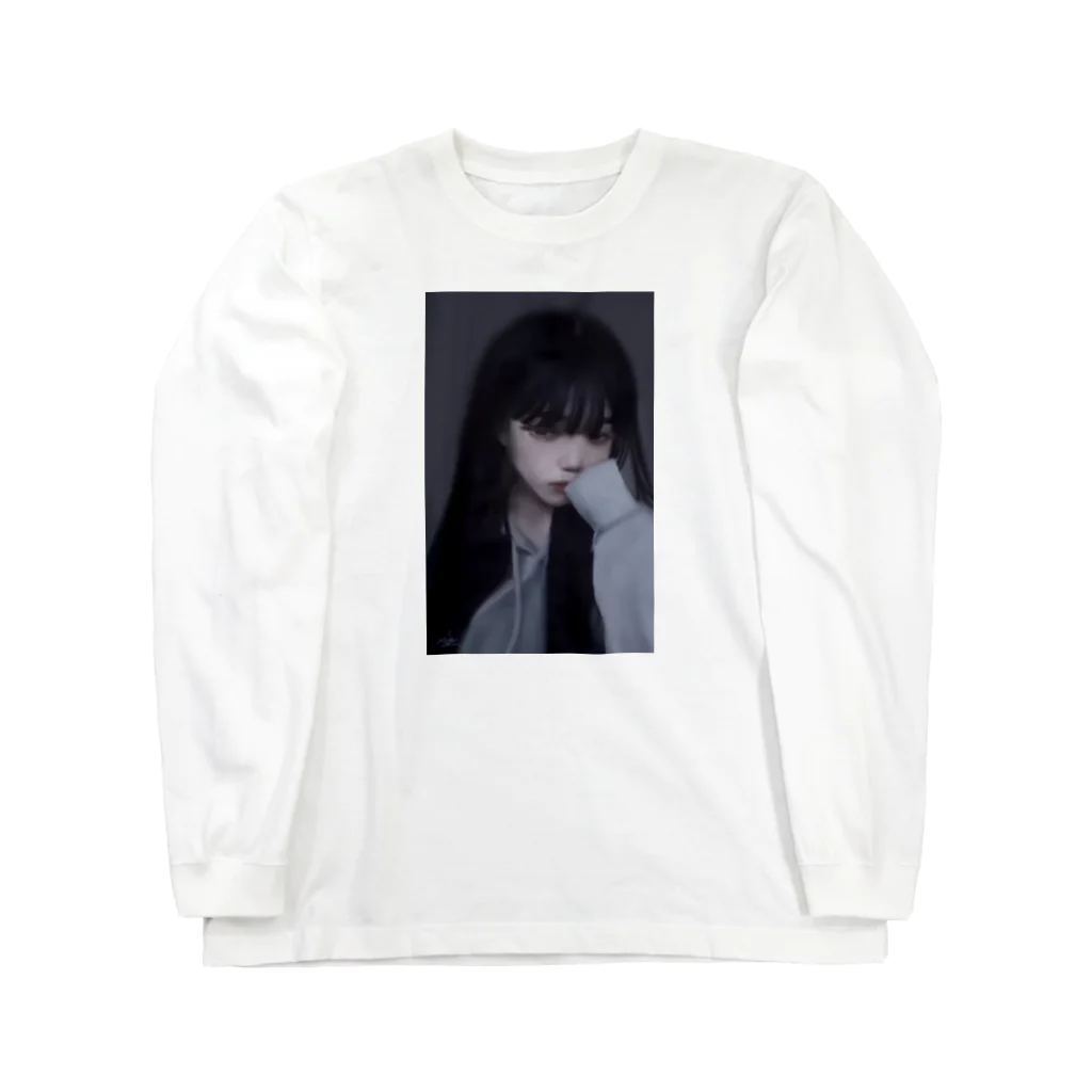 やとかshopの「 暗ヤミ 」 やとか Long Sleeve T-Shirt