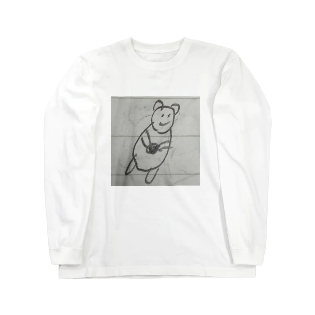 じゃがいもパークのラッコさん Long Sleeve T-Shirt