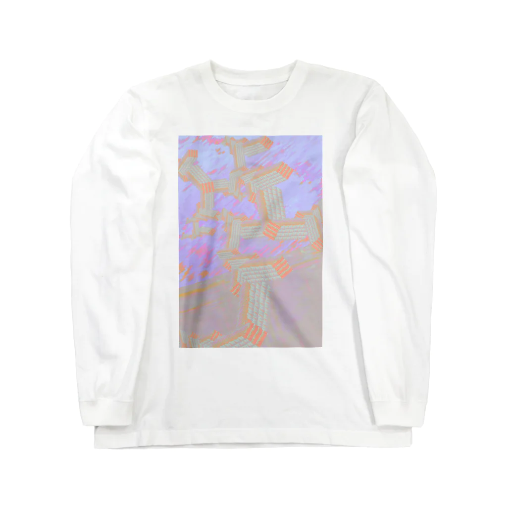 水戸のブロック Long Sleeve T-Shirt