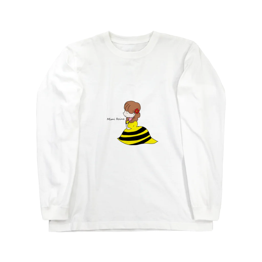 Mimi-ReineのBee Princess ロングスリーブTシャツ