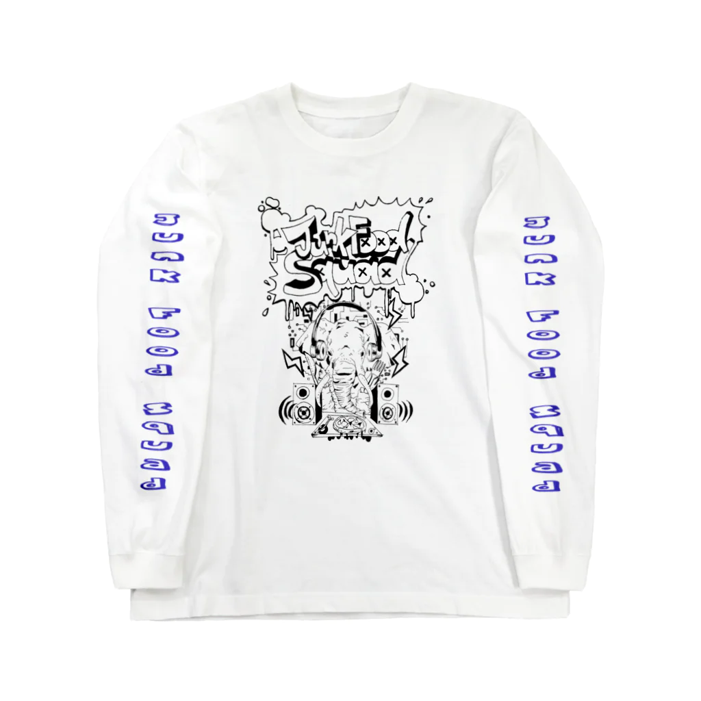 JunkFoodSquadのデザインロゴロングTee1 Long Sleeve T-Shirt