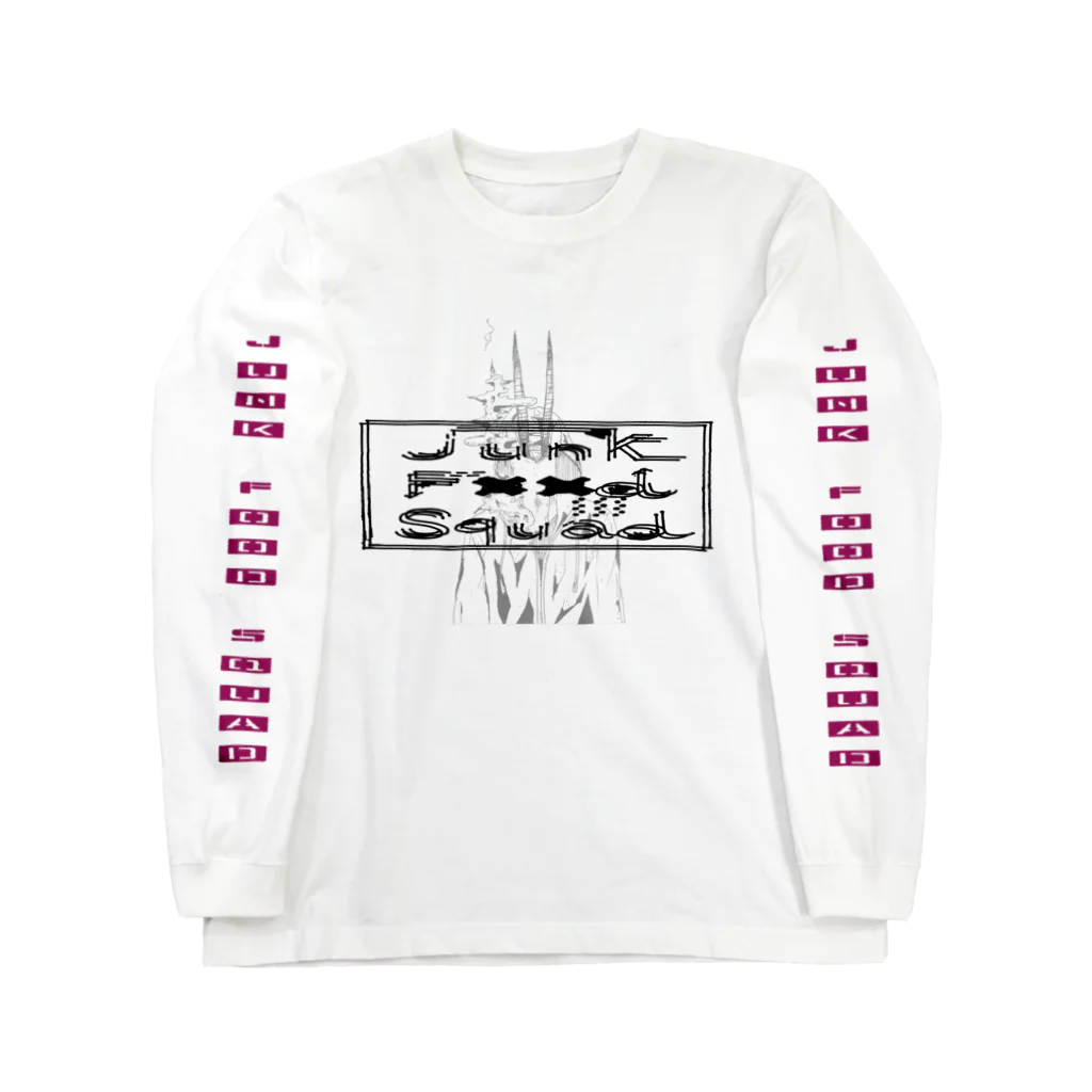 JunkFoodSquadのデザインロゴロングTee2 Long Sleeve T-Shirt