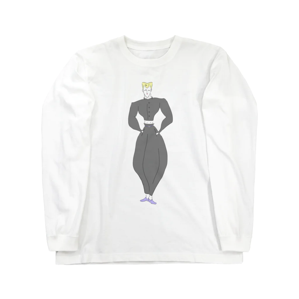 愛と幸せの魔法使いのしゃれおつツッパリベイビー Long Sleeve T-Shirt