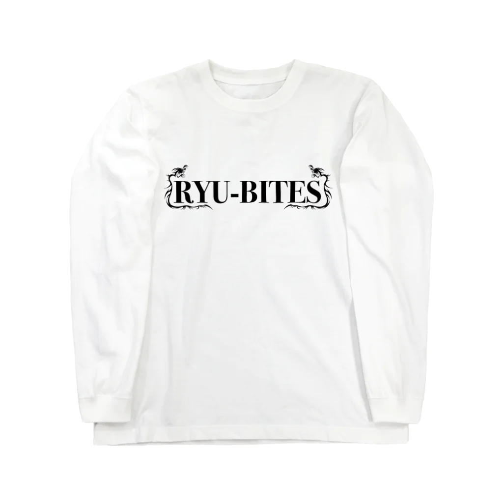 RYU-BITESの【黒】TWIN TRIBAL ロングスリーブTシャツ