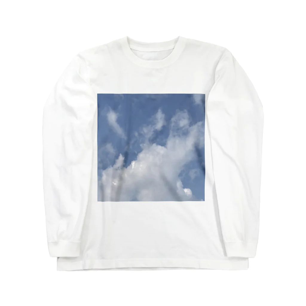 kanda_waseda-kunの青空 Long Sleeve T-Shirt