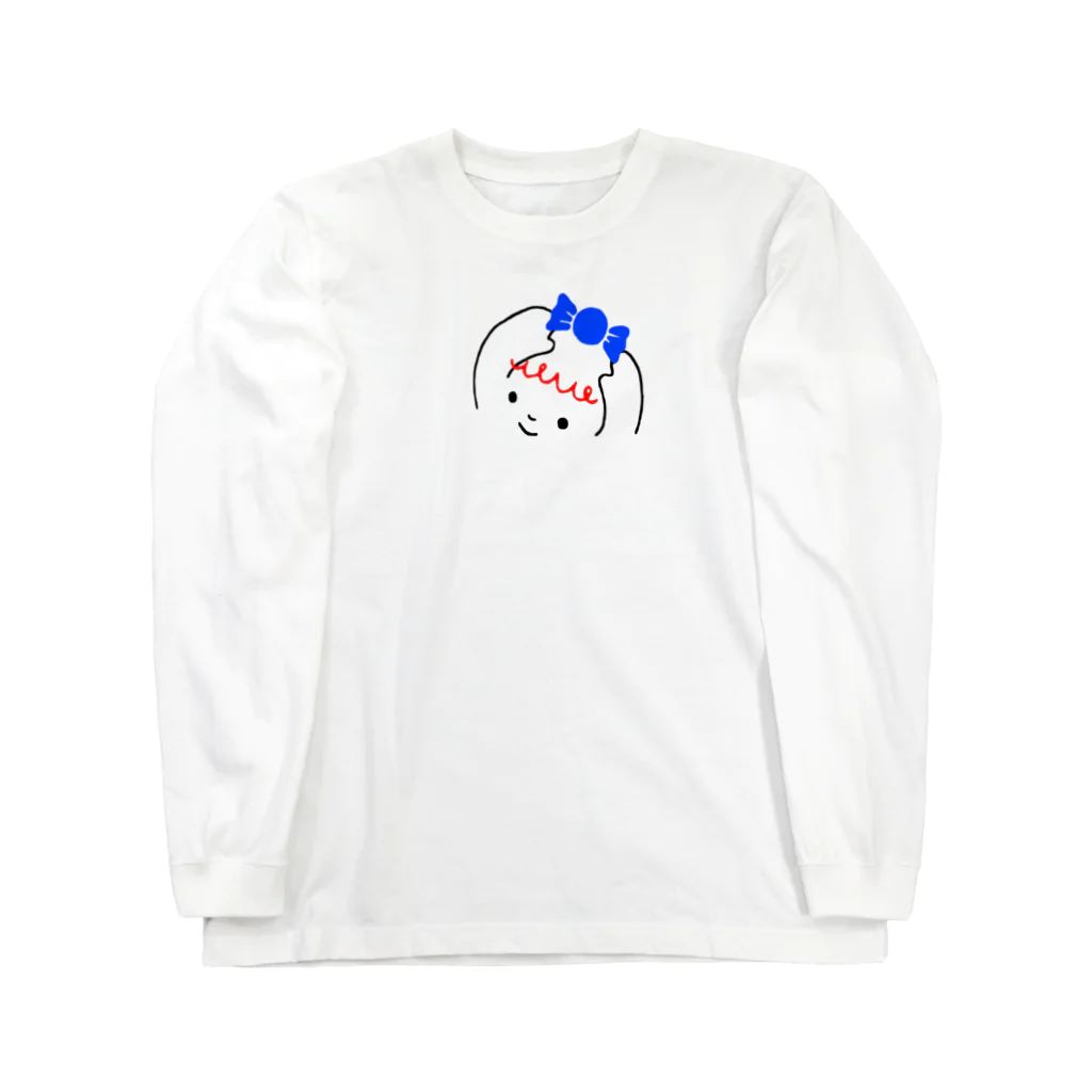 ふわふわ色emiのハッピーちゃん Long Sleeve T-Shirt