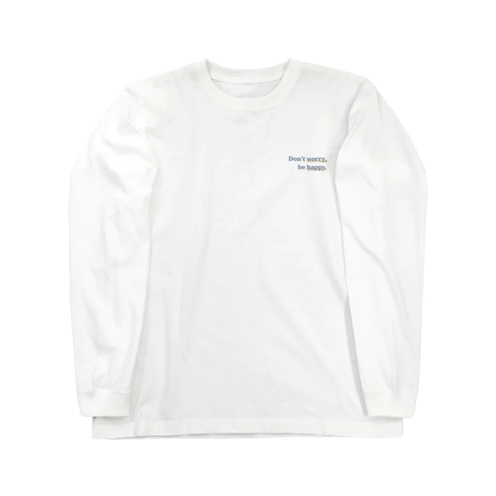 Cheeseart (Chi)のPeaceful Mind Tシャツ ロングスリーブTシャツ