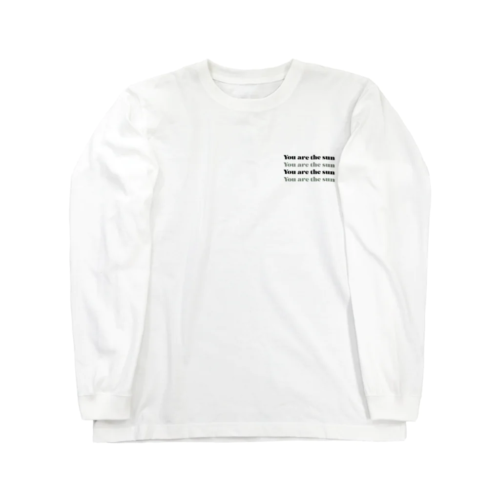 Cheeseart (Chi)のThe Sun Tシャツ Long Sleeve T-Shirt