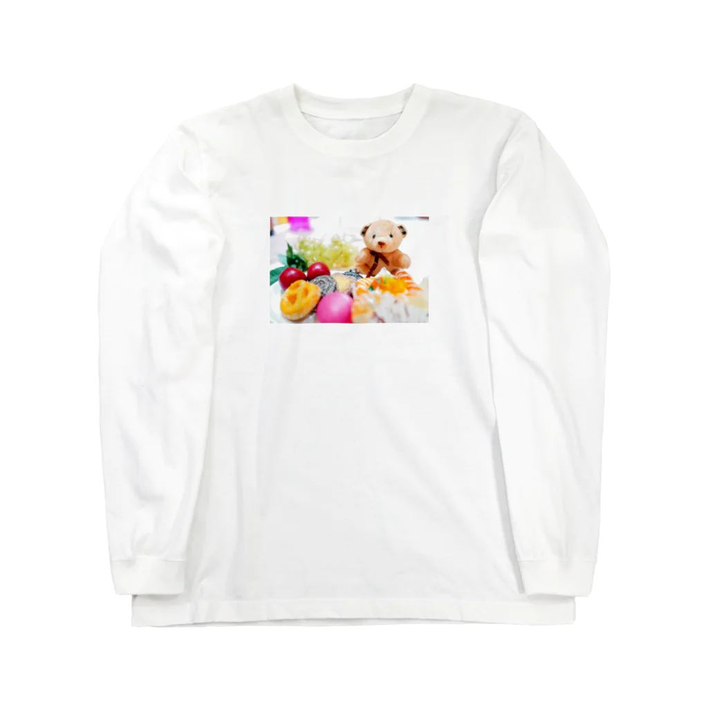 CHIHO'S CLOSETのクマさんのご馳走 Long Sleeve T-Shirt