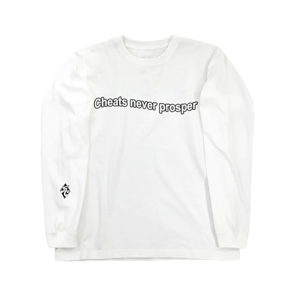 PERCYのPercy -Cheats never prosper- Long Sleeve T-Shirt