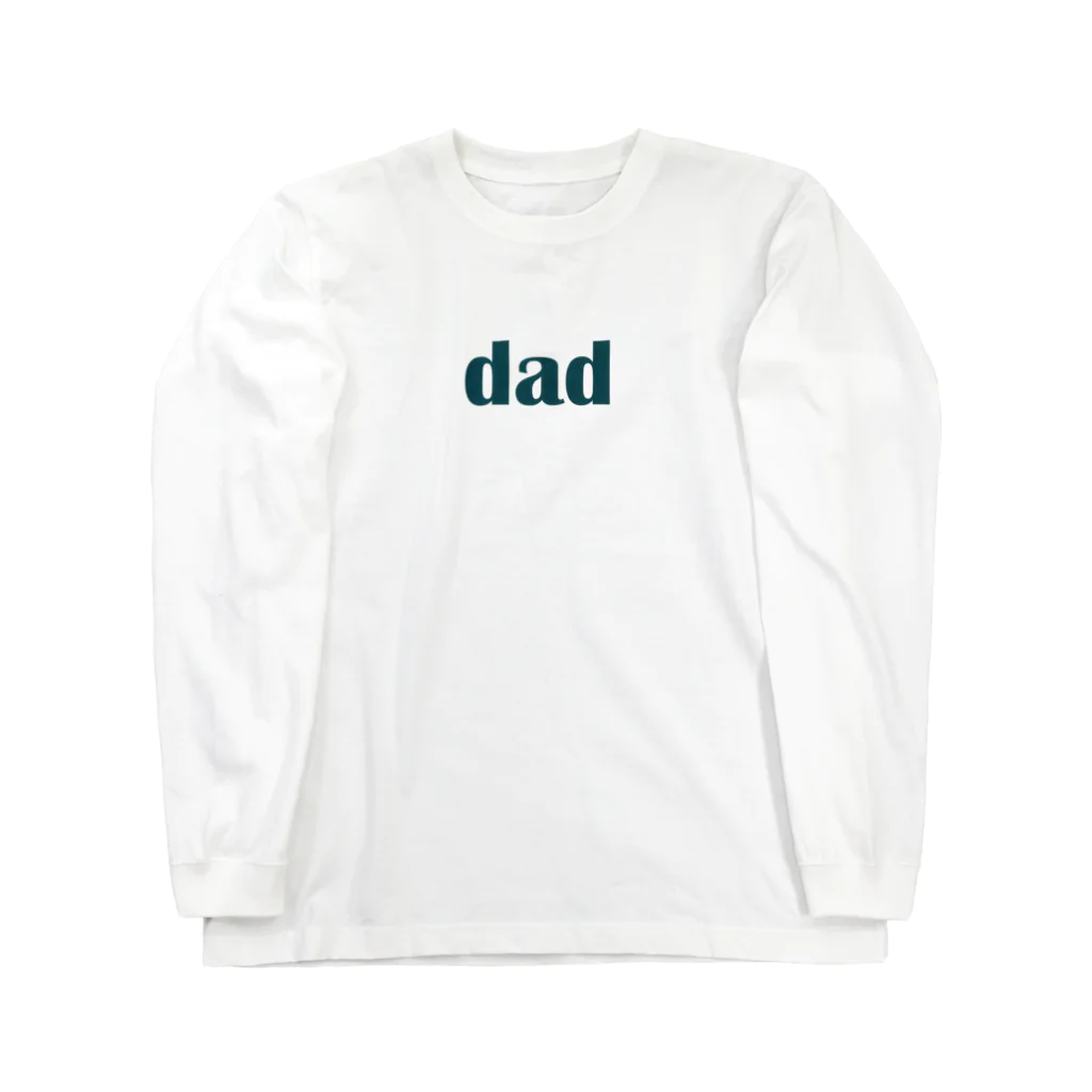 udawakaのお父さん（dad) ダッド ロングスリーブTシャツ