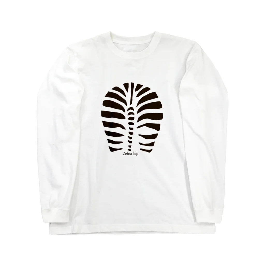 shechewsのZebraHip Long Sleeve T-Shirt