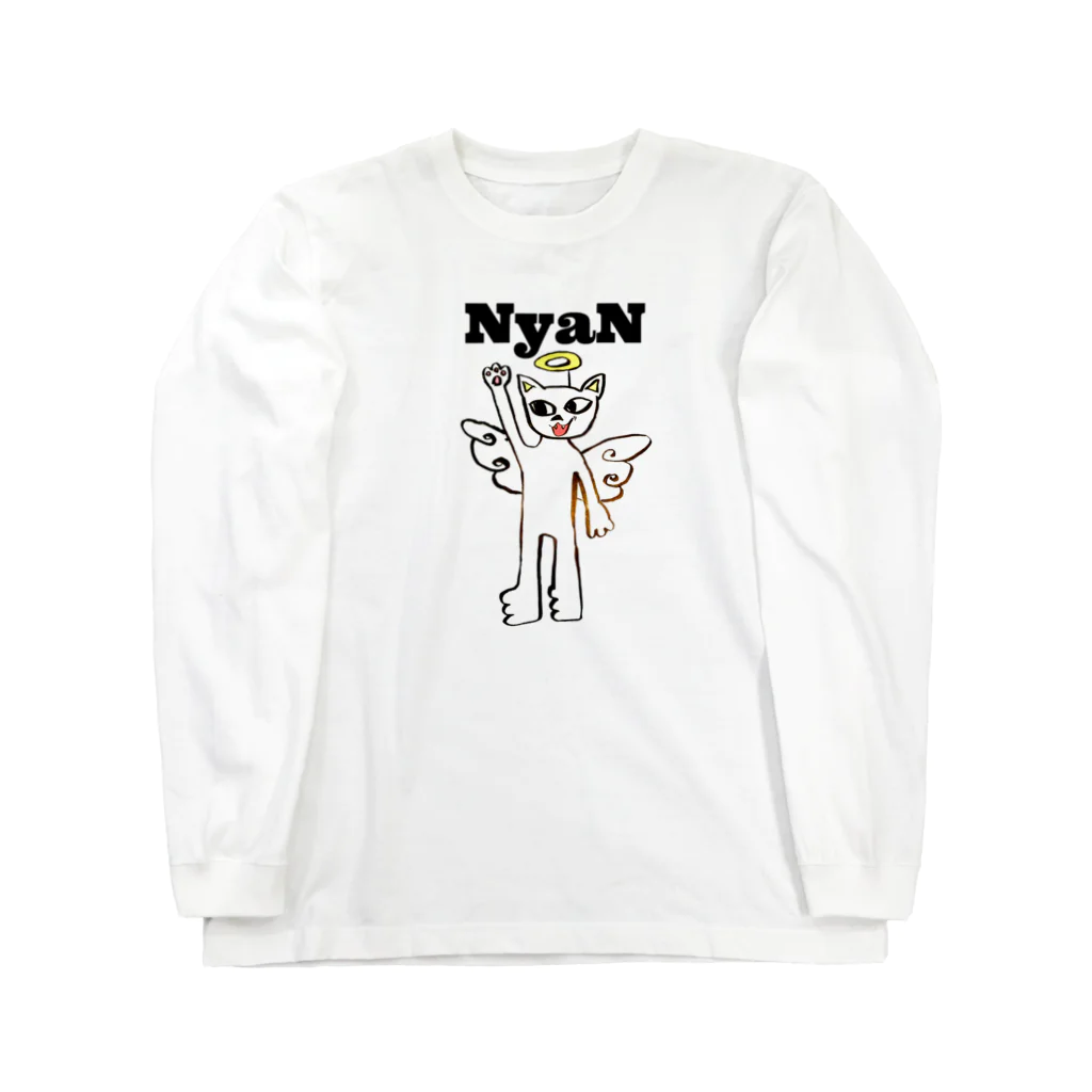 オムライスの精～Fairy_of_OmuRice～のねこ小天使 Long Sleeve T-Shirt