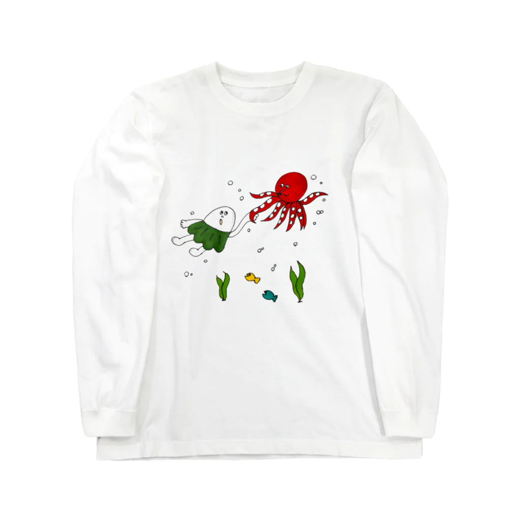 kirinno29の柏原ちまき　〝タコに連れられて〟 Long Sleeve T-Shirt