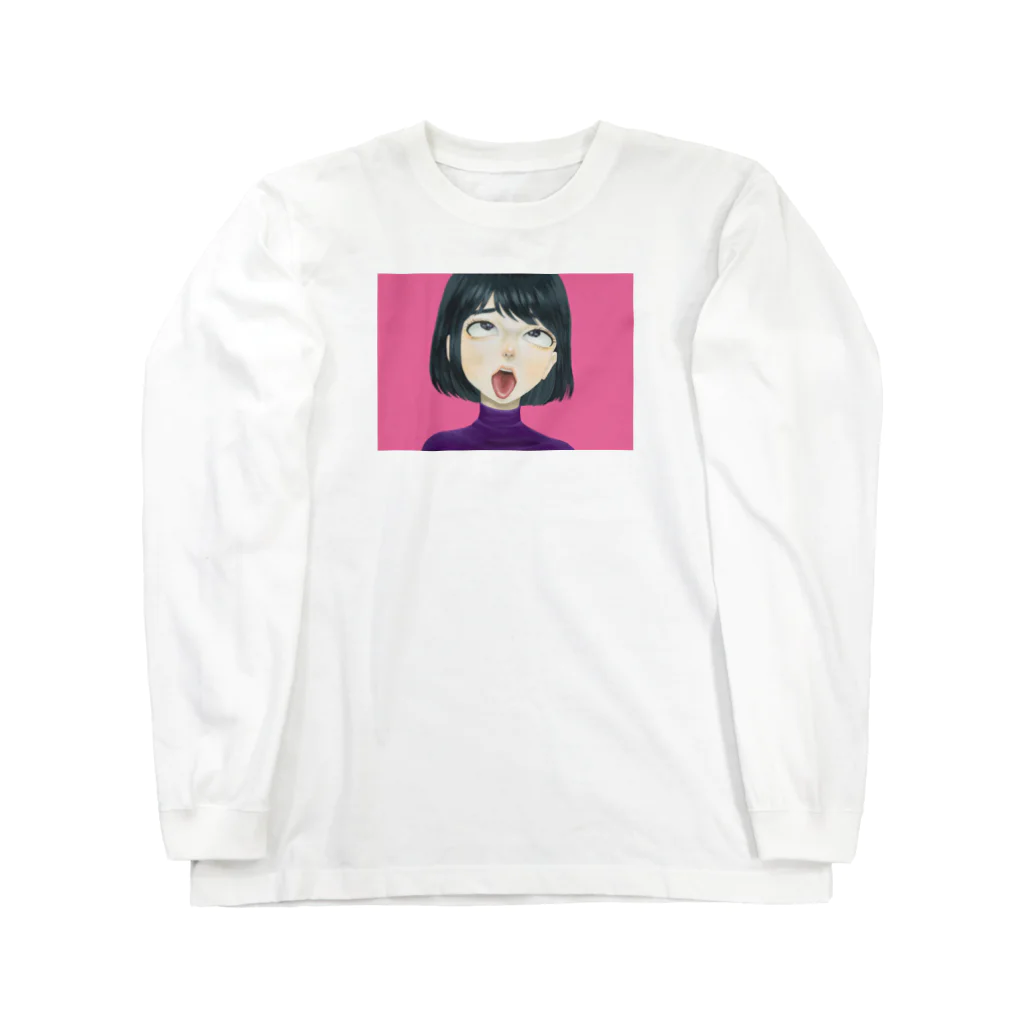 小泉ぽめの「おえおえ」ロンT ロングスリーブTシャツ